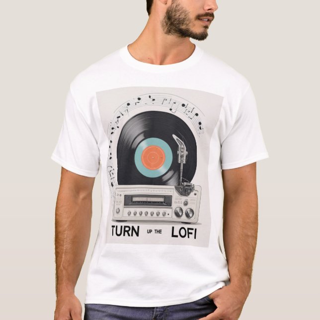Camiseta Aumente O LoFi (Frente)