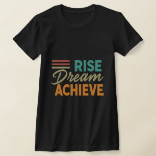Camiseta Aumente o sonho Atingeve_Inspirational