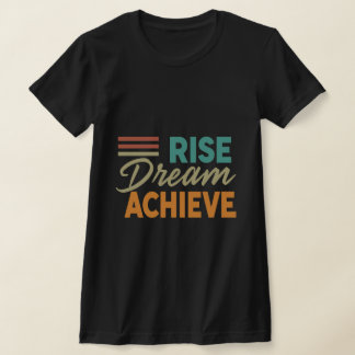 Camiseta Aumente o sonho Atingeve_Inspirational