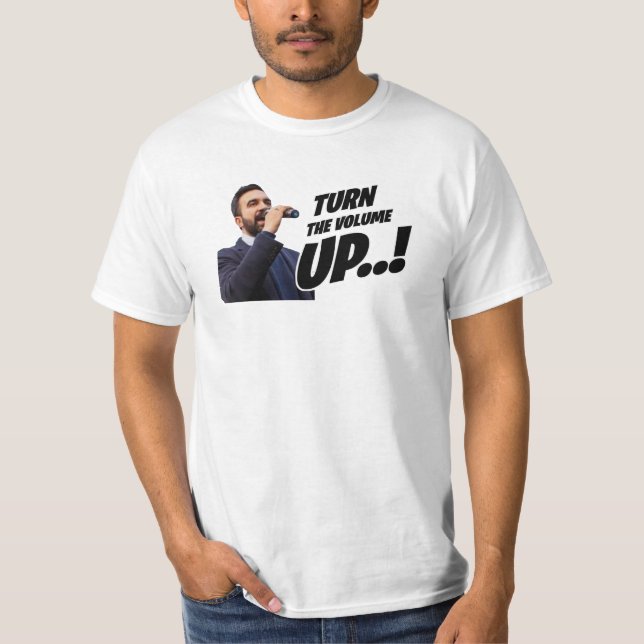 Camiseta Aumente o Volume (Frente)