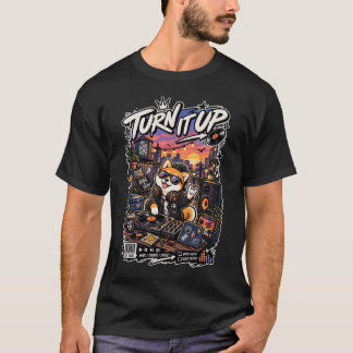 Camiseta Aumente o Volume – DJ Shiba Inu