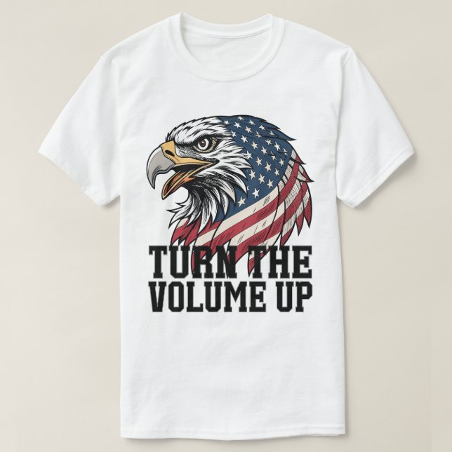 Camiseta Aumente O Volume Nova York American Eagle    (Frente do Design)