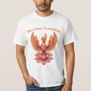 Camiseta Aumento, cuidado e transformação - Doutor Phoenix 
