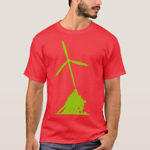 Camiseta Aumento das turbinas eólicas