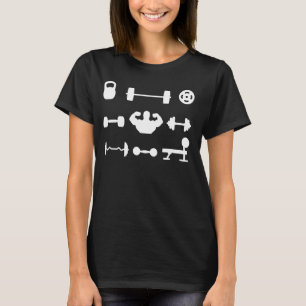 Camiseta Aumento do Peso do Músculo de Construção da Malhaç