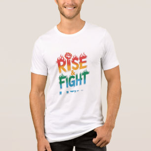 Camiseta Aumento e Luta