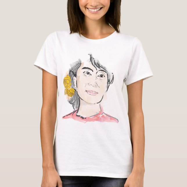 Camiseta Aung Sang Suu Kyi (Frente)
