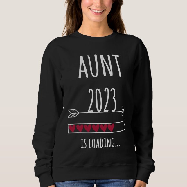 Camiseta Aunt 2023 pregnancy loading (Frente)