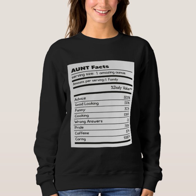 Camiseta Aunt Facts Mother s Day Aunties  family matching (Frente)