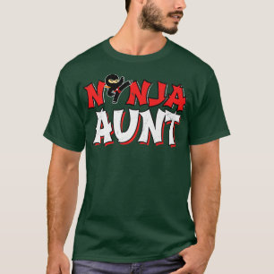 Camiseta Aunt Ninja Shirt - Mom of the Birthday Ninja for M
