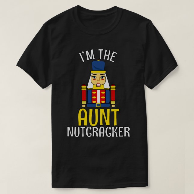 Camiseta AUNT Nutcracker Matando Natal 1 (Frente do Design)
