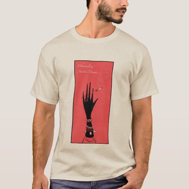 Camiseta Auntie de canalização Mame (Frente)