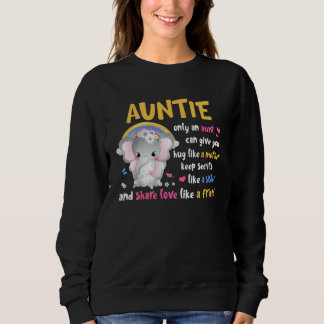Camiseta Auntie  Hug Like A Mother Keeps Secrets Like A Sis