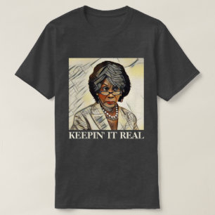 Camiseta Auntie Maxine "que mantem o" Anti-Trunfo real