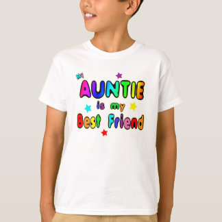 Camiseta Auntie melhor amigo