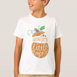 Camiseta Auntie's Little Pumpkin
