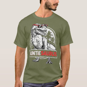 Camiseta Auntiesauro T shirt T rex Auntie Saurus Mulheres