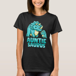 Camiseta Auntiesaurus Engraçado Tia Surus Dinossauro