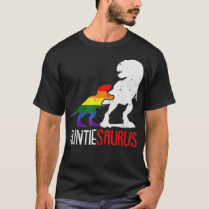Camiseta Auntiesaurus Gay Pride TRex Dinosaur Proud LGBTQ A