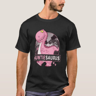 Camiseta Auntiesaurus Rex Dinosaur Auntie Saurus Family Mat