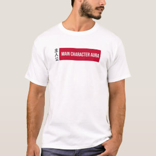 Camiseta Aura do Personagem Principal - Logotipo da Caixa S