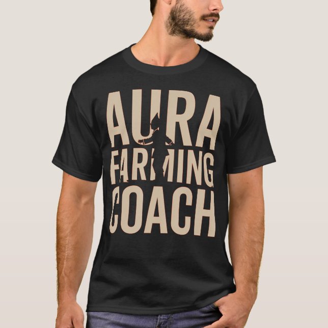 Camiseta Aura Farming Coach Boat Racing Kid Meme (Frente)