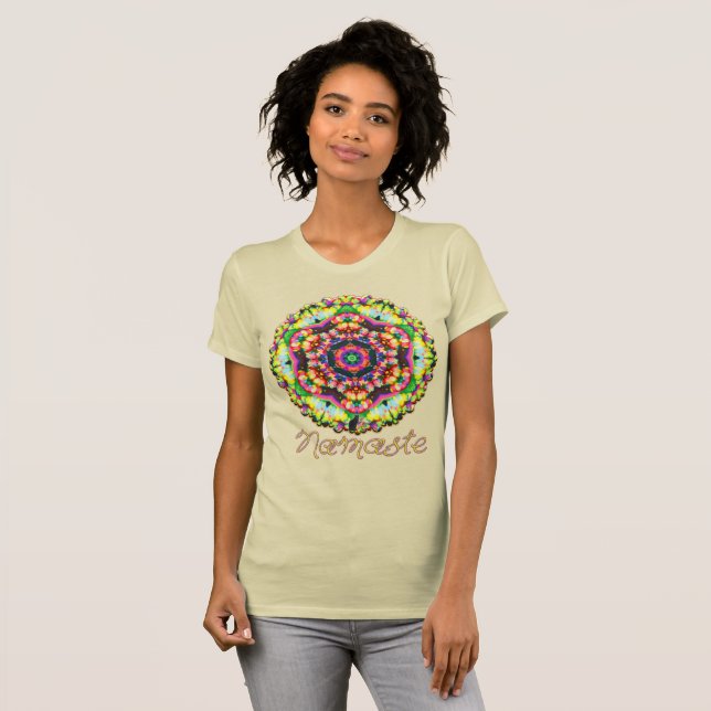 Camiseta Aura Namaste Kaleidoscope (Frente Completa)
