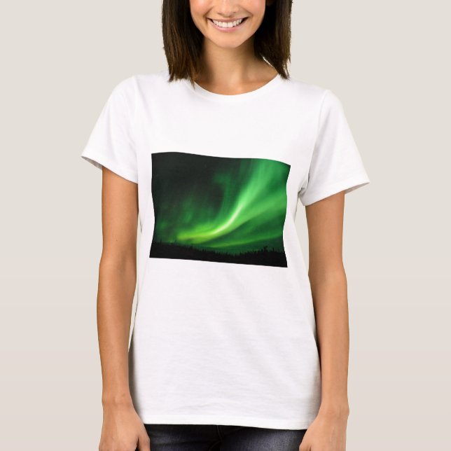Camiseta Aurora boreal de Borealis da Aurora (Frente)
