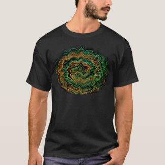 Camiseta Aurora boreal elétrica