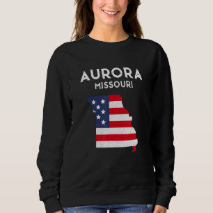 Camiseta Aurora Missouri USA State America Viagem Missouri
