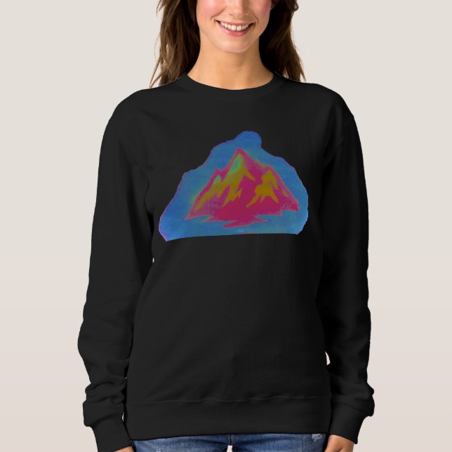 Camiseta Aurora Peaks (Frente)
