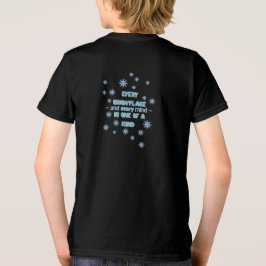 Camiseta Ausome Inverno – Girafa de Floco de Neve Única