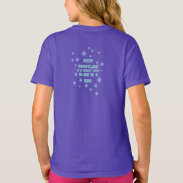 Camiseta Ausome Inverno – Girafa de Floco de Neve Única