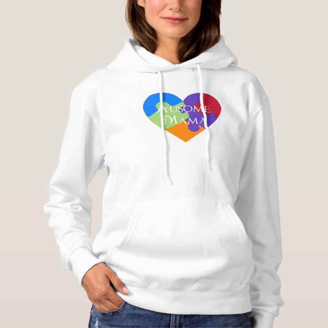 Camiseta Ausome Mama Made in USA sweatshirt (Frente)
