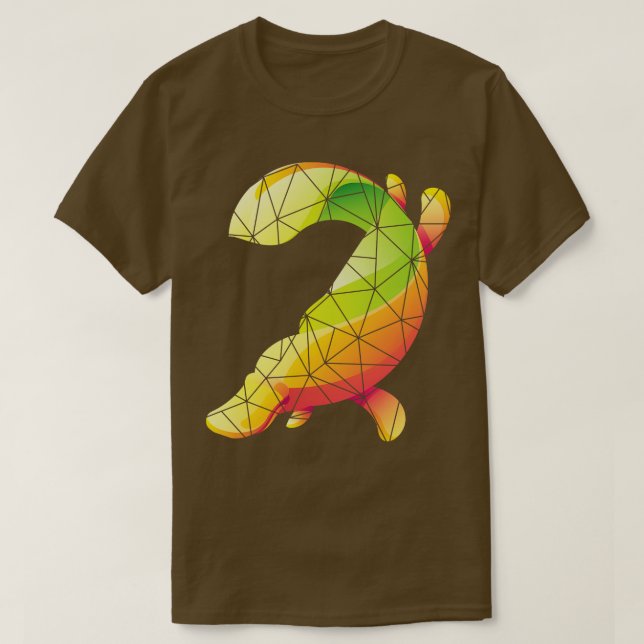 Camiseta Aussie Amante de os animais Gift Platypus (Frente do Design)