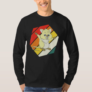 Camiseta Aussie Animal Austrália Wildlife Retro Quokka