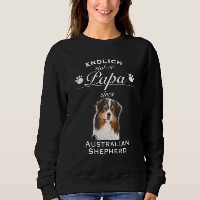 Camiseta Aussie Aussie Dog australiano Shepherd (Frente)