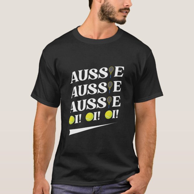 Camiseta Aussie Aussie Tênis (Frente)