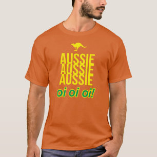 CAMISETA AUSSIE AUSTRALIANO AUSTRALIANO OI OI OI