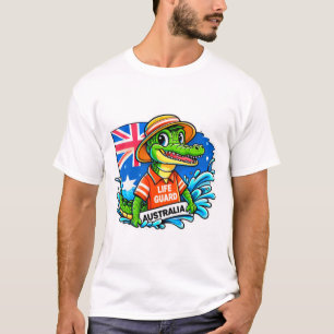 CAMISETA AUSSIE CROCODILE LIFE GUARDA