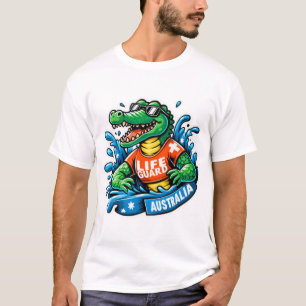 CAMISETA AUSSIE CROCODILE LIFE GUARDA 2