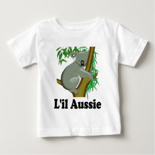 Camiseta Aussie de L'il. Koala australiano bonito