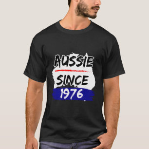 Camiseta Aussie Desde 1976, Mapa Da Austrália