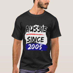 Camiseta Aussie Desde 2005 Mapa Da Austrália
