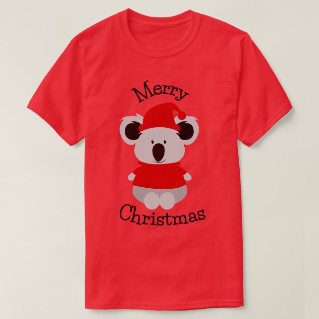 Camiseta Aussie Koala Natal (Frente do Design)