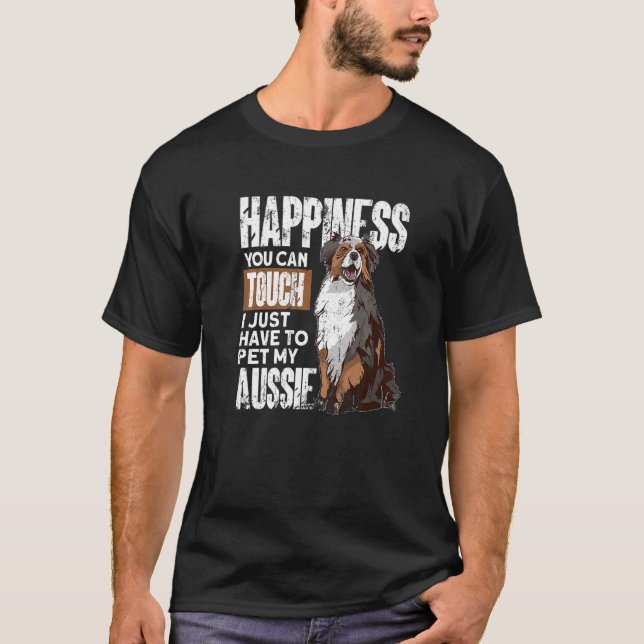 Camiseta Aussie Owner Australian Shepherd (Frente)