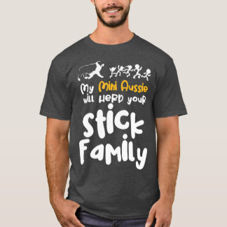 Camiseta Aussie Pai Toy - Pastor Australiano Gifts Mini