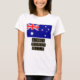CAMISETA AUSSIE WOMEN RULE