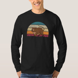 Camiseta Aussie Zoo Animal Cute Retro Quokka Austrália