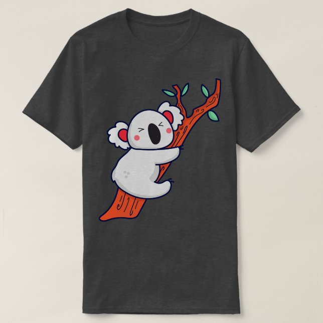 Camiseta Aussie Zoo Keeper Gift Animal Koala (Frente do Design)